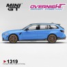 - PREORDER - Mini GT BMW M3 M Performance Touring Riviera Blue 2025 - Escala 1/64 MGT01319-L