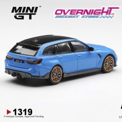 - PREORDER - Mini GT BMW M3 M Performance Touring Riviera Blue 2025 - Escala 1/64 MGT01319-L