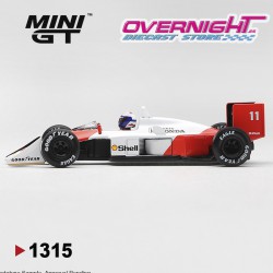 - PREORDER - Mini GT Mclaren Mp4/4 Alain Prost Canadian Grand Prix 2nd Place 1988 - Escala 1/64 MGT01315-L