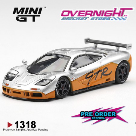 - PREORDER - Mini GT Mclaren F1 GTR Presentation 1995 - Escala 1/64 MGT01318-L