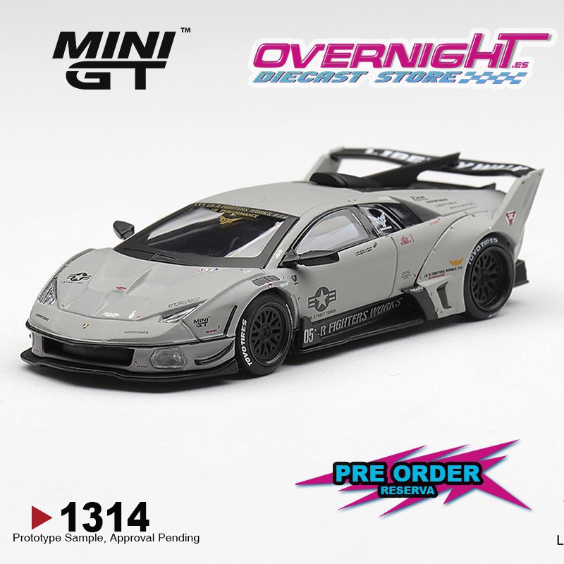 - PREORDER - Mini GT Lamborghini GT EVO LB-Silhouette Works Murcielago 2025 - Escala 1/64 MGT01314-L