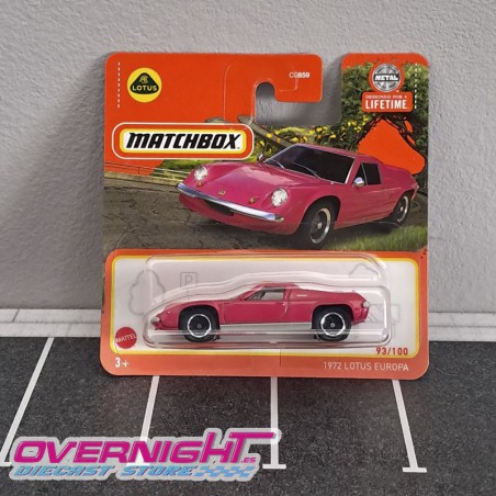 Matchbox 1972 Lotus Europa HVP08-LA10