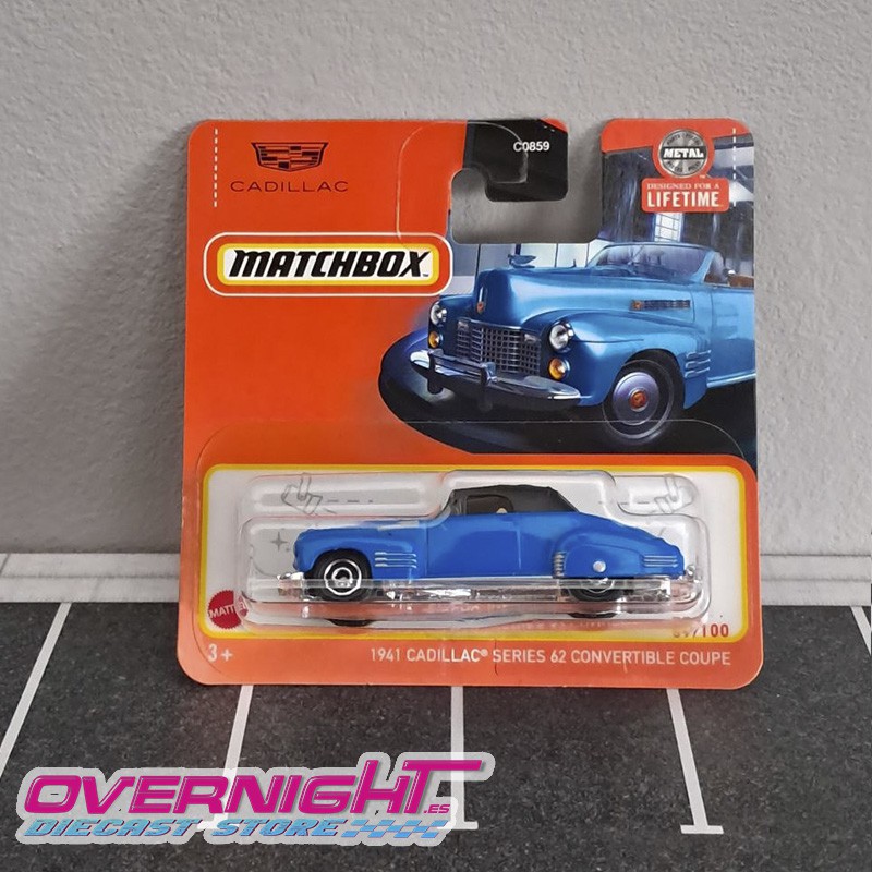 Matchbox 1941 Cadillac Series 62 Convertible Coupe HVN85-LA10