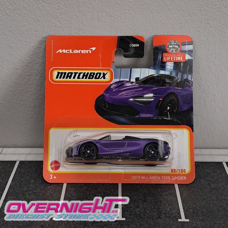 Matchbox 2019 McLaren 720S Spider HVP15-LA10