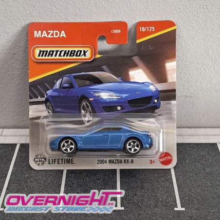 Matchbox 2004 Mazda RX-8  JBR77-LA10