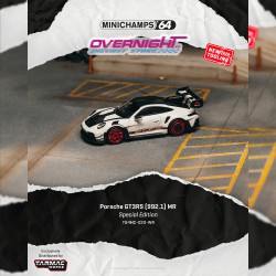 - PREORDER - Tarmac Works Porsche GT3RS 992-1 Blanco y rojo 2026 - Escala 1/64 T64MC-023-WR