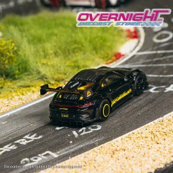 - PREORDER - Tarmac Works Porsche GT3RS 992-1 negro y amarillo 2026 - Escala 1/64 T64MC-023-BR