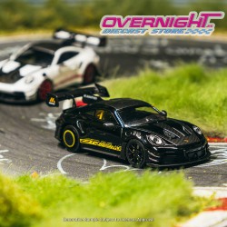 - PREORDER - Tarmac Works Porsche GT3RS 992-1 negro y amarillo 2026 - Escala 1/64 T64MC-023-BR