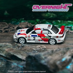 - PREORDER - Tarmac Works Mitsubishi Lancer EVO III Ari Vatanen HK Beijing Rally Winner 1996 - Escala 1/64 T64G-050-96HKBR02
