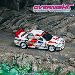 - PREORDER - Tarmac Works Mitsubishi Lancer EVO III Ari Vatanen HK Beijing Rally Winner 1996 - Escala 1/64 T64G-050-96HKBR02