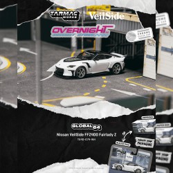 - PREORDER - Tarmac Works Nissan FFZ400 Veilside Fairlady Z Blanco 2025  - Escala 1/64 T64G-074-WH