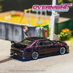 - PREORDER - Tarmac Works Nissan Skyline GTR (ER34) Uras Midnight Purple 2025 - Escala 1/64 T64G-088-MP