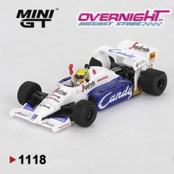 Mini GT Toleman Tg184 N19 Ayrton Senna Monaco Gp 2nd Place 1984 Escala 1/64 MGT01118-L
