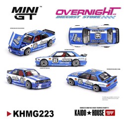 Mini GT Kaido House Bmw M3 (E30) Kaido Touring Champ V1 1989 Escala 1/64 KHMG223