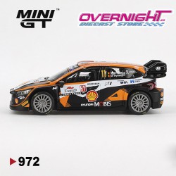Mini GT Hyundai i20 N Rally1 n11 2023 Rally Croatia Power Stage Winner Escala 1/64 MGT00972L