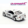 Inno64 Nissan Skyline Gt-R R33 DPLS x Inno64 Blanco y Negro TMCS 2025 Event Edition Escala 1/64 IN64-DPLS-R33-TMCS25