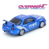 Inno64 Nissan Skyline Gt-R R34 DPLS x Inno64 Azul cromado TMCS 2025 Event Edition Escala 1/64 IN64-DPLS-R34-TMCS25