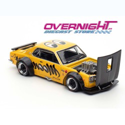 Pop Race Nissan Skyline Gt-R V8 Drift (Hakosuka) Mooneyes Tmcs Singapore Special Edition Escala 1/64 PR640296