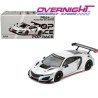 Pop Race Honda Nsx Gt3 Evo22 plata Brazilian Event Exclusive Escala 1/64 PR640445