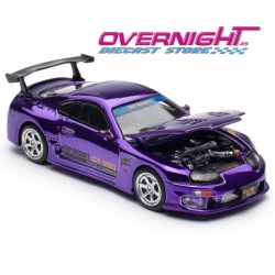 Pop Race Top Secret GT300 Supra Purple Chrome Tokyo Auto Salon (Hk 2026) Escala 1/64 PR640458