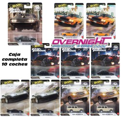 Hot Wheels  Premium Fast and Furious 25th Mix Q – caja completa 10 -Charger Spectraflame Escala 1/64 HNW46-979Q-10
