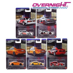 Hot Wheels Silver Series Audi pack de 5 coches Escala 1/64 GRT01-979Q