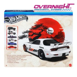Hot Wheels Silver Series Street of Japan multipack de 6 en caja deluxe JLB23