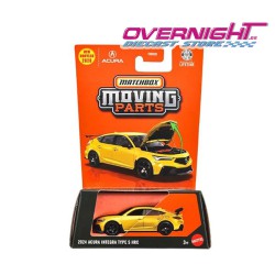 Matchbox 2024 Acura Integra Type S HRC amarillo Escala 1/64 JHV20