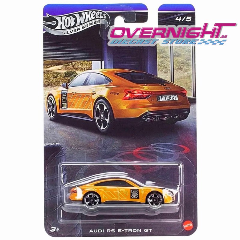 Hot Wheels Audi RS e-tron GT silver series Escala 1/64 JKY18