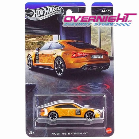 Hot Wheels Audi RS e-tron GT silver series Escala 1/64 JKY18