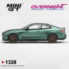- PREORDER - Mini GT BMW M4 (G82) CS Frozen Isle of Man Green Metallic 2024 - Escala 1/64 MGT01328-L