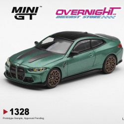 - PREORDER - Mini GT BMW M4 (G82) CS Frozen Isle of Man Green Metallic 2024 - Escala 1/64 MGT01328-L