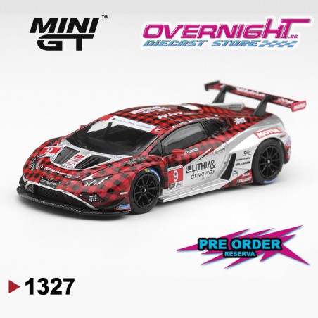 - PREORDER - Mini GT Lamborghini Huracan GT3 Evo2 n9 Pfaff Motorsports Weathertech Gtd Pro 2025- Escala 1/64 MGT01327-L