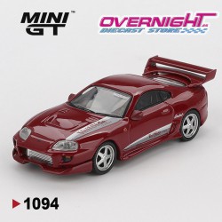 Mini GT Toyota Supra Mk4 (A80) Veilside Combat V-I Red 1994 Escala 1/64 MGT01094-L