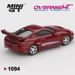 Mini GT Toyota Supra Mk4 (A80) Veilside Combat V-I Red 1994 Escala 1/64 MGT01094-L