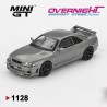 Mini GT Nissan Gtr (R33) Nismo Bcnr33 Crs Dark Metal Gray 1993 Escala 1/64 MGT01128-R