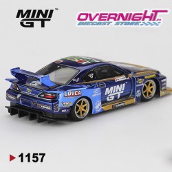 Mini GT Nissan Silvia S15 Lb-Super Silhouette N555 Team Liberty Walk Formula Drift 2025 Escala 1/64 MGT01157-R