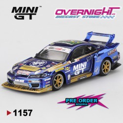 Mini GT Nissan Silvia S15 Lb-Super Silhouette N555 Team Liberty Walk Formula Drift 2025 Escala 1/64 MGT01157-R