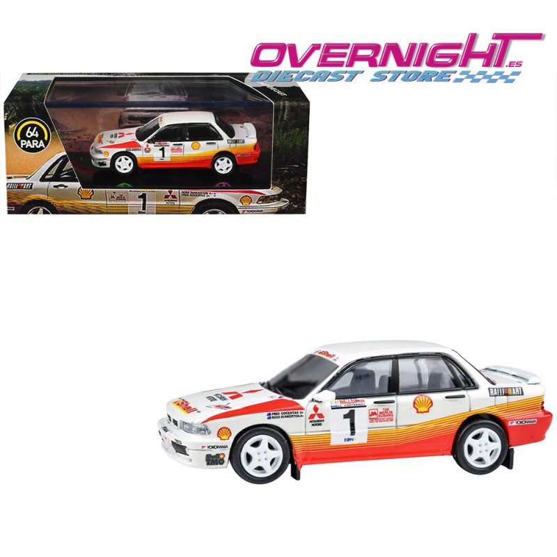 Para64 Mitsubishi Galant VR-4 APRC Rally Malaysia 1991 Escala 1/64 PA-65111