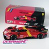 Polistil Ferrari 499P n51 24h Le Mans 2023 Winner Pier Guidi - Calado - Giovinazzi - Escala 1/64 64FE02071