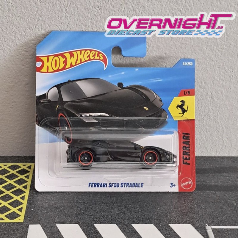 Hot Wheels Ferrari SF90 Stradale Ferrari JJK89-N521 Escala 1/64