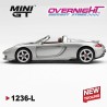 - PREORDER - Mini GT Porsche Carrera Gt Silver Metallic 2006 - Escala 1/64 - MGT01236-L