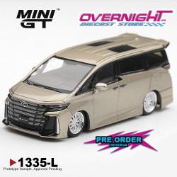 - PREORDER - Mini GT Toyota Vellfire 40 Kuhl Gold Metallic 2026 - Escala 1/64 - MGT01335-L