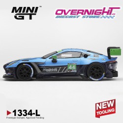 - PREORDER - Mini GT Aston Martin Vantage GT3 Evo N44 Magnus Racing Daytona 24 Hrs 2025 - Escala 1/64 - MGT01334-L