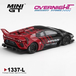 - PREORDER - Mini GT Lamborghini Murcielago LB-Super Silhouette GT EVO Advan 2026 - Escala 1/64 - MGT01337-L