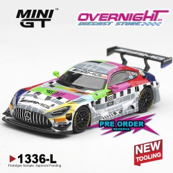 - PREORDER - Mini GT Mercedes-Benz AMG GT3 888 Mercedes-Amg Team Gmr Meguiars Bathurst 12 Hour 2025 - Escala 1/64 - MGT01336-L