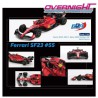BBR 2023 Ferrari Sf23 n55 C. Sainz Monaco GP - Escala 1/64 BBRFER64023