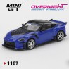 Mini GT Nissan Z Veilside FFZ400 Seiran Blue Escala 1/64 MGT01167-L