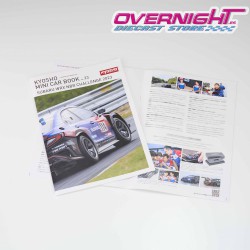 Kyosho MOTN Subaru WRX STI NBR 2023 - con LED y libro en inglés - Escala 1/64 07129N23E