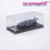 Kyosho MOTN Subaru WRX STI NBR 2023 - con LED y libro en inglés - Escala 1/64 07129N23E